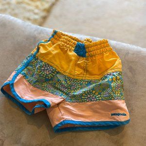Patagonia Baby Boardshorts in Saffron 4T